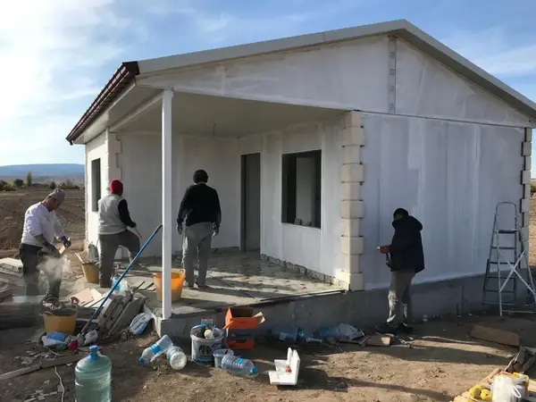 50 m² Prefabrik Ev prefabrik fotoğrafı 12