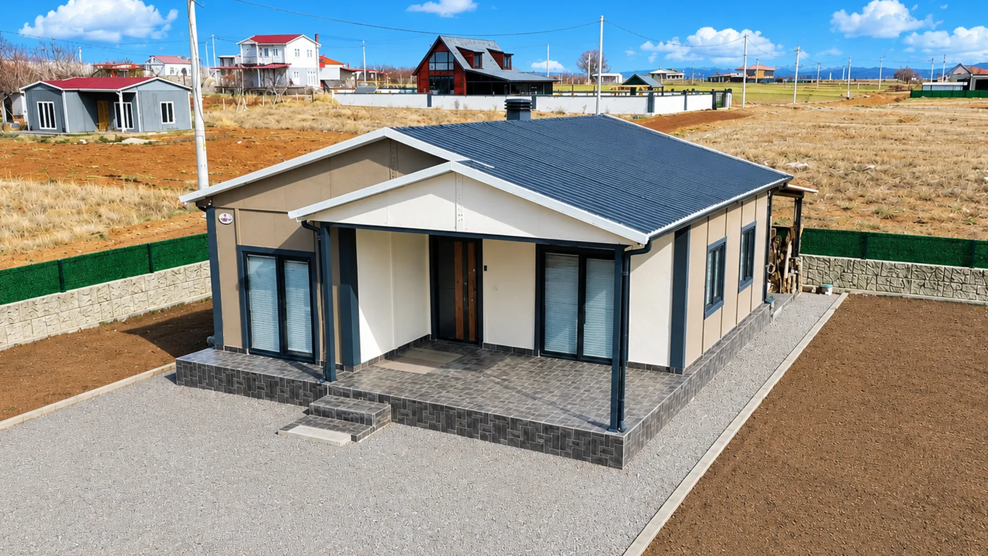 78 m² Prefabrik Ev