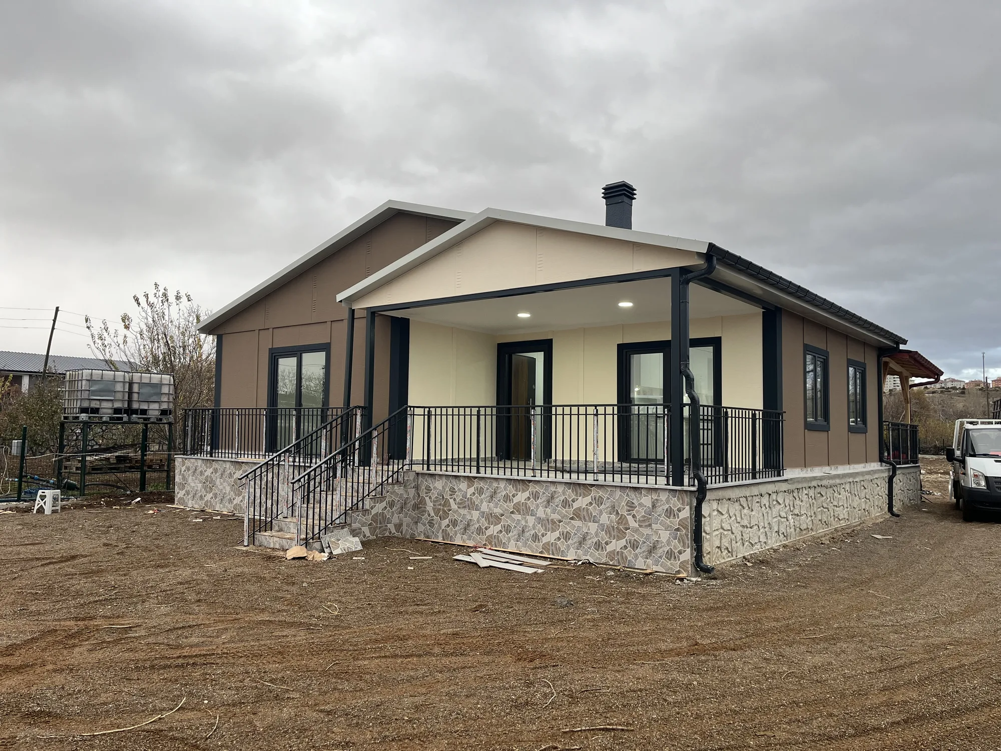 94 m² Prefabrik Ev