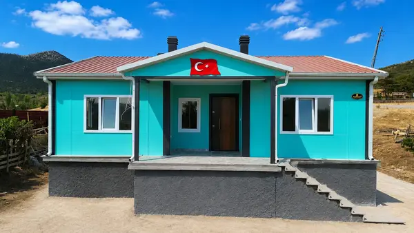 96 m² Prefabrik Ev